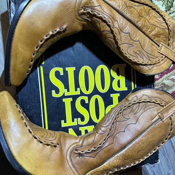 Dan Post buck stick deerskin boots - Picture 8 of 8